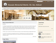 Tablet Screenshot of hmmschool.com